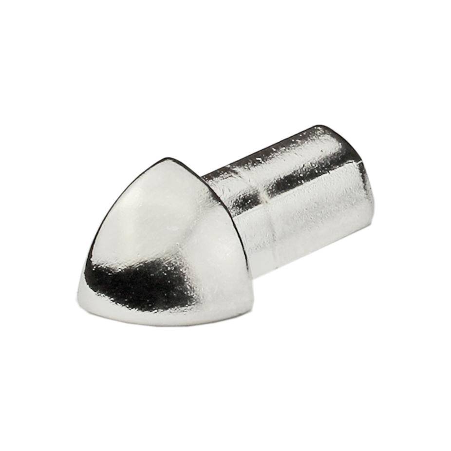 DURAL buitenhoek DURONDELL roestvrij staal (V2A/304) zilver hoogglans 12,5 mm