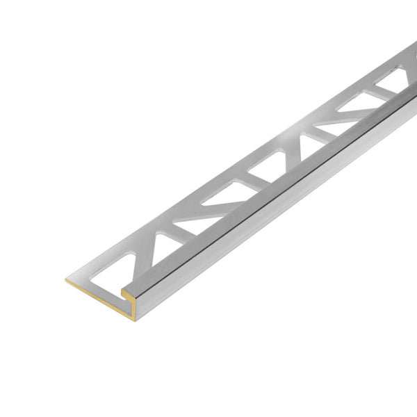 Winkelprofil DUROSOL 5MIL Messing silber verchromt 9mm 250cm