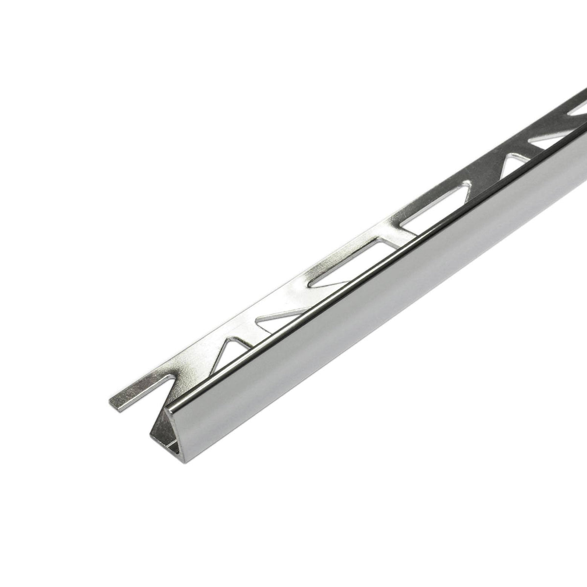 DURAL angle profile DUROSOL aluminium high gloss anodised silver 10mm 250cm