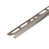 DURAL hoekprofiel DUROSOL aluminium hoogglans geanodiseerd titanium 8mm 250cm