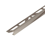 DURAL hoekprofiel DUROSOL aluminium hoogglans geanodiseerd titanium 8mm 250cm