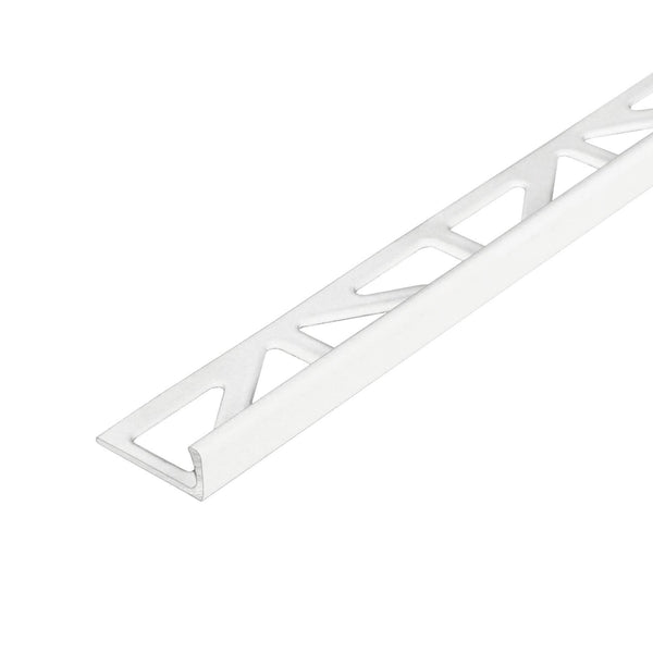 Winkelprofil DUROSOL Aluminium pulverbeschichtet weiß glänzend 8mm 300cm