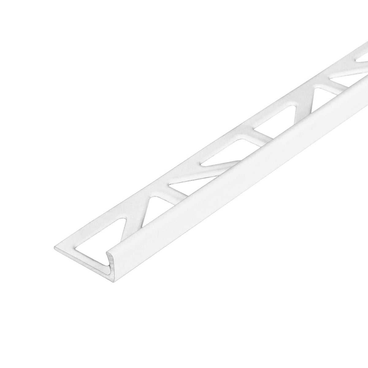 Winkelprofil DUROSOL Aluminium pulverbeschichtet weiß glänzend 8mm 300cm