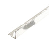 Winkelprofil DUROSOL Edelstahl (V2A/304) hochglanzpoliert mit Schutzfolie 25mm 250cm