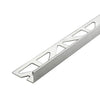 Winkelprofil DUROSOL Edelstahl (V2A/304) gebürstet mit Schutzfolie 8mm 250cm