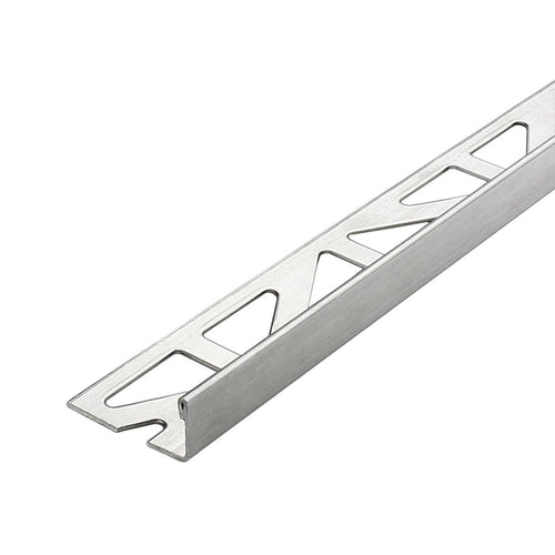 Winkelprofil DUROSOL Edelstahl (V2A/304) gebürstet mit Schutzfolie 10mm 250cm
