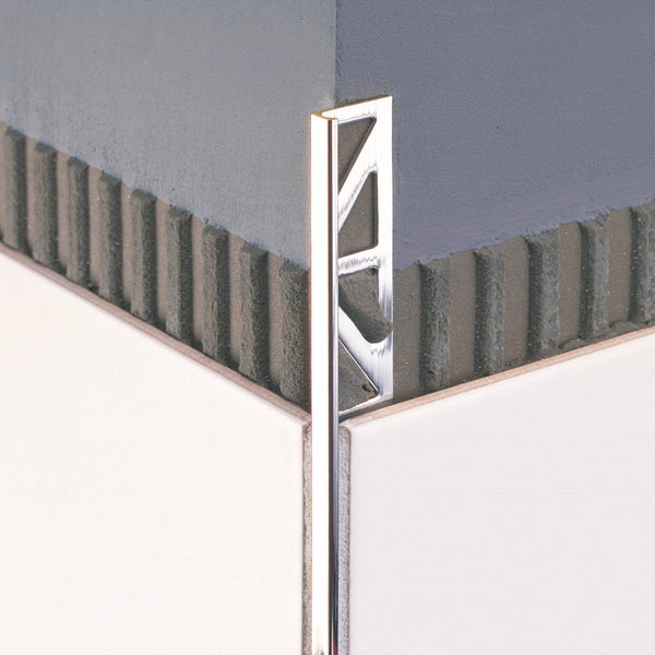 Cornière DURAL DUROSOL laiton chromé 6mm 250cm