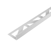 Winkelprofil DUROSOL PVC silbergrau glänzend 12mm 250cm