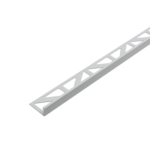 DURAL Cornière DUROSOL aluminium thermolaqué Salt and pepper blanc 10mm 250cm