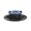 Stelzlager FLEXIBAL BA Kunststoff schwarz-blau 74mm