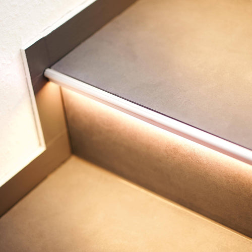 Basisprofil FLORENTOSTEP LED Aluminium silber eloxiert 9mm 250cm