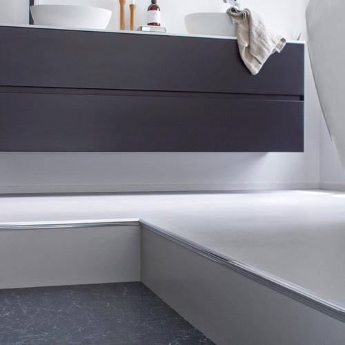 Treppenstufenprofil FLORENTOSTEP Aluminium natur 9mm 250cm