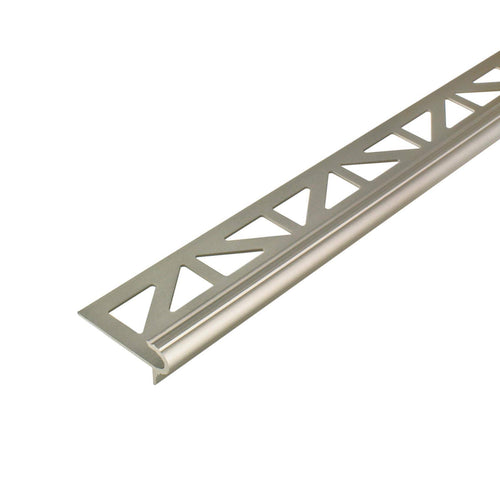 Treppenstufenprofil FLORENTOSTEP Aluminium eloxiert titan 9mm 250cm