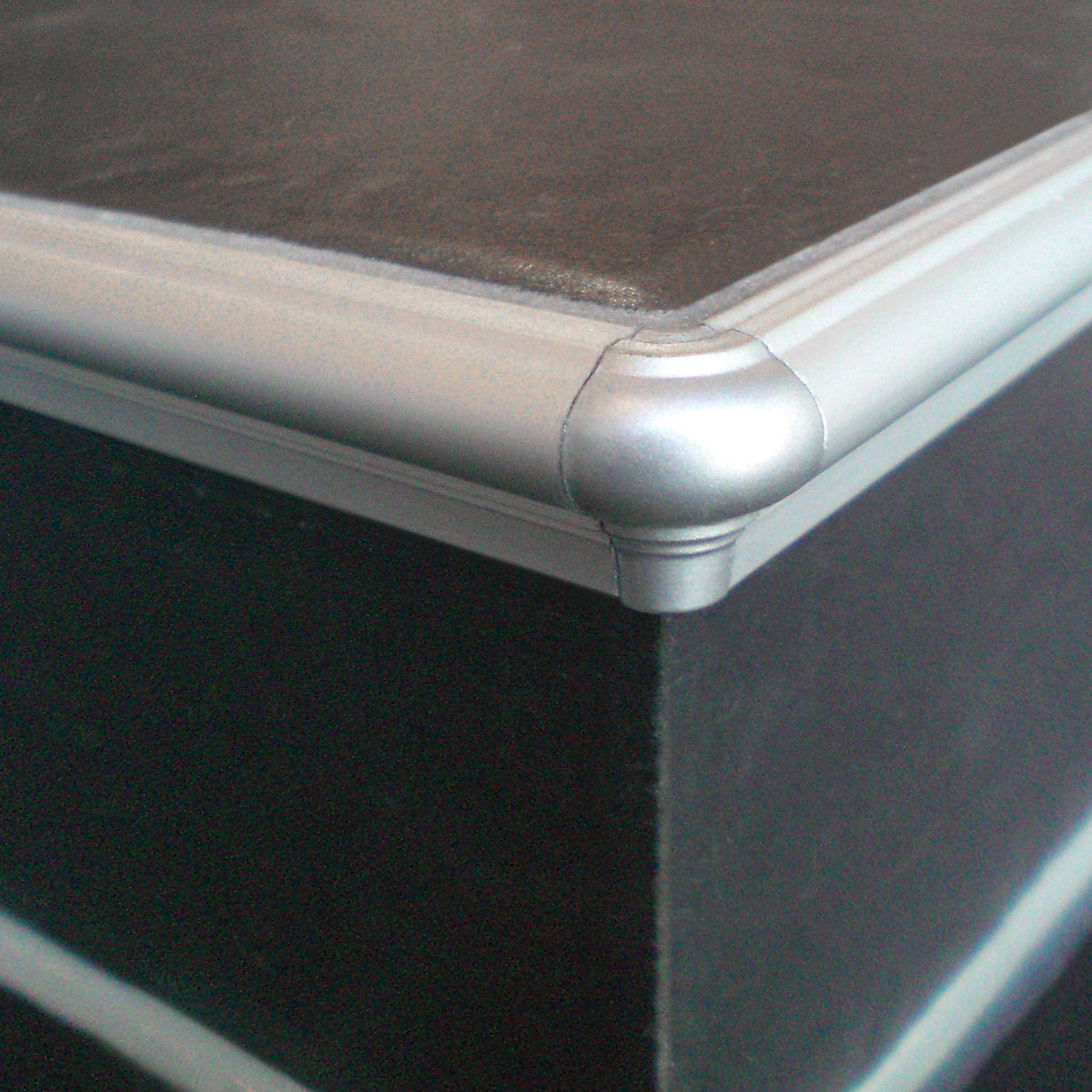Angle extérieur DURAL FLORENTOSTEP Aluminium thermolaqué argent 9mm