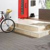 Treppenstufenprofil FLORENTOSTEP Aluminium eloxiert silber 13,5mm 250cm