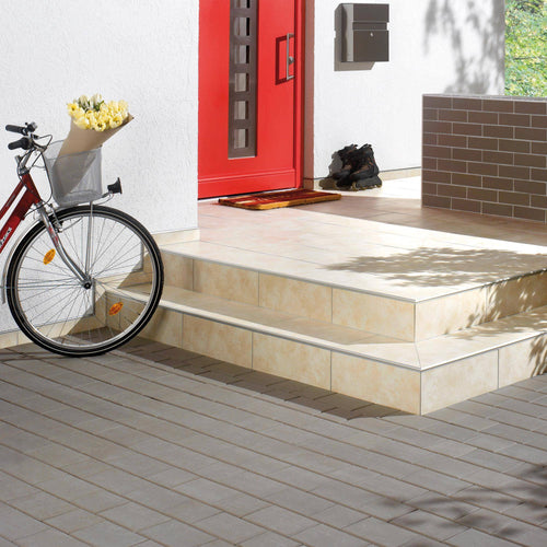 Treppenstufenprofil FLORENTOSTEP Aluminium eloxiert silber 11mm 300cm