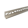 DURAL wall connection gradient wedge left (looking towards the gutter) SHOWER-GK TILE stainless steel (V2A/304) sand RAL 0808005 textured coated 11mm 200cm