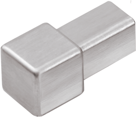 FLIESENEXPERT 24 Angle intérieur et extérieur LARGO CANTO Métal coulé sous pression brossé 7mm