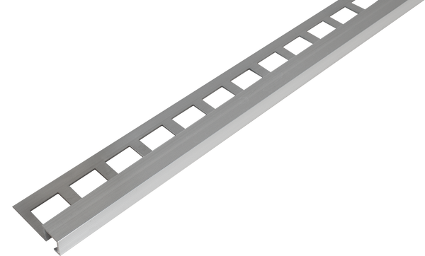 Quadratprofil LARGO CANTO Aluminium natur 9mm 250cm