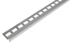 Quadratprofil LARGO CANTO Aluminium natur 11mm 250cm