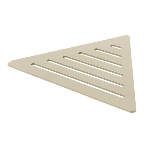 Tablette d'angle DURAL TI-SHELF LINE aluminium structuré sable