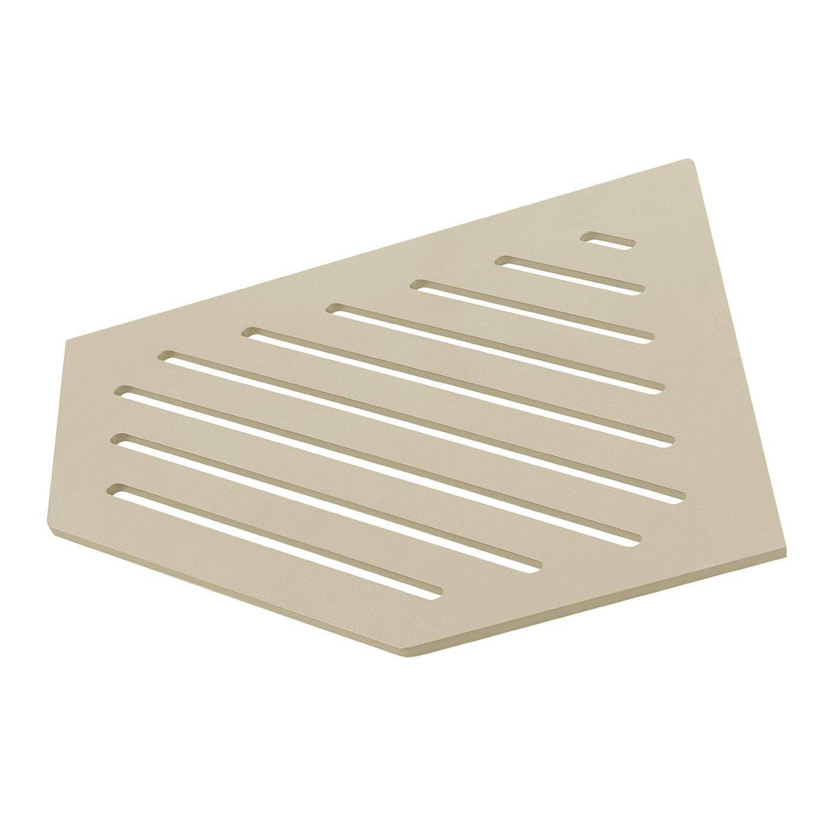 Eckablage TI-SHELF LINE Aluminium strukturbeschichtet sand
