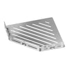 Eckablage mit Reling TI-SHELF LINE Edelstahl (V2A/304) natur 32mm