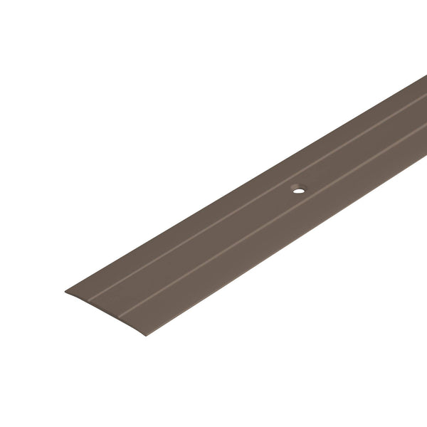 Übergangsprofil gebohrt MAXIFLOOR Aluminium eloxiert titan 100cm