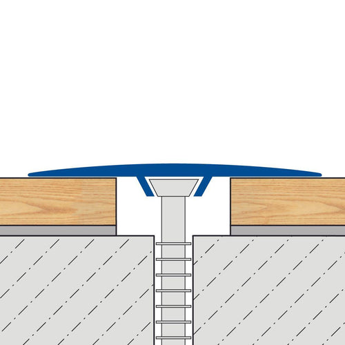 Übergangsprofil MULTIFLOOR EXPANSION Aluminium eloxiert titan 100cm