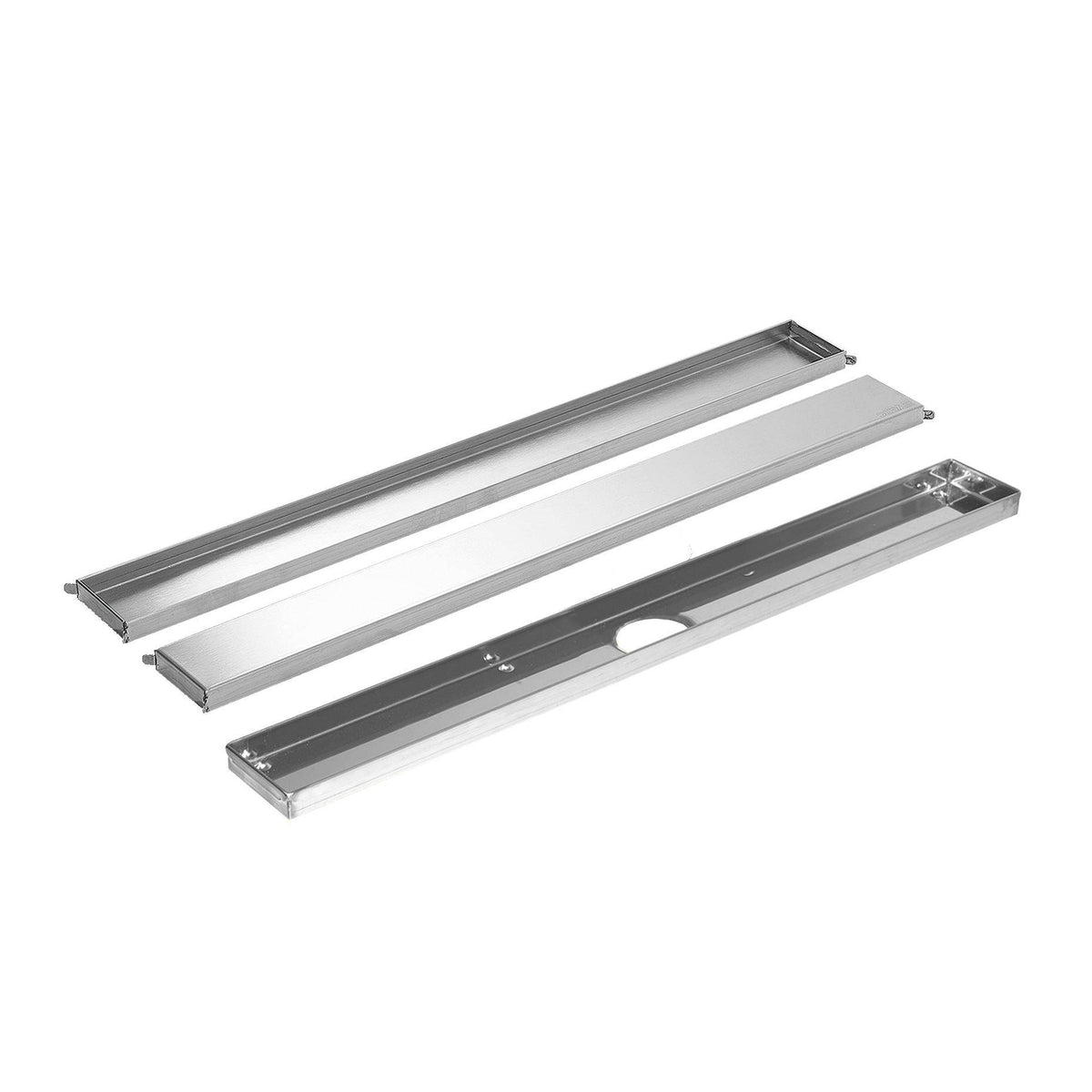 Gouttière DURAL Line MYVARIO-LINE acier inoxydable (V2A/304) brossé 100cm