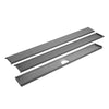 Ablaufrinne Doubleface MYVARIO-LINE Edelstahl (V2A/304) strukturbeschichtet betongrau RAL 0006500 80cm