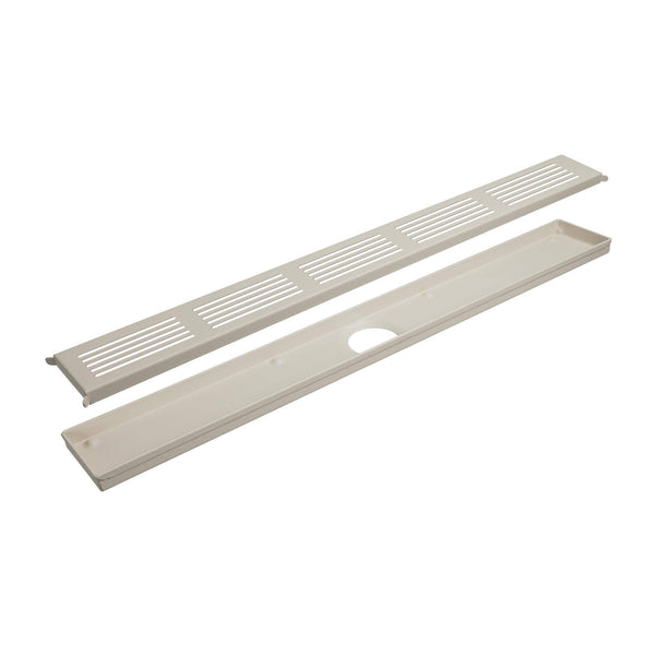 Caniveau DURAL Line MYVARIO-LINE acier inoxydable (V2A/304) sable RAL 0808005 structuré 70cm