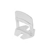 Patte DURAL NIVOFIX blanc