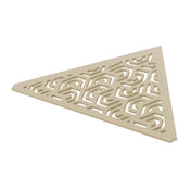 DURAL corner shelf TI-SHELF PENTA aluminium structured coated sand