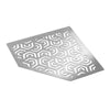 Tablette d'angle DURAL TI-SHELF PENTA Acier inoxydable (V2A/304) naturel