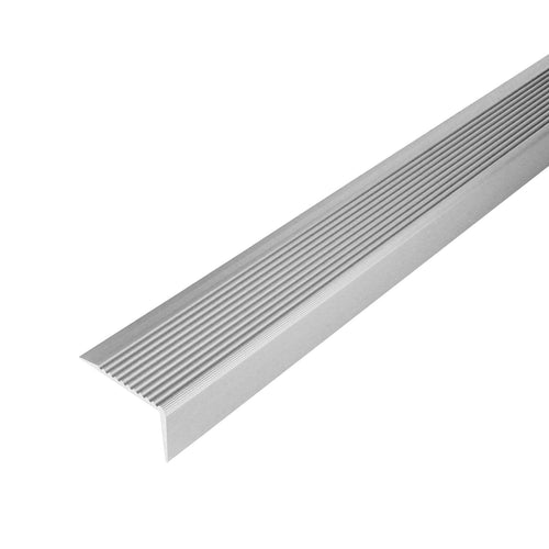 DURAL Profilé pour marches d'escalier non percé PROTECT aluminium anodisé argent 20mm 270cm