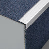 DURAL Profilé pour marches d'escalier percé PROTECT Aluminium anodisé argent 20mm 270cm