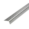 Treppenstufenprofil ungebohrt PROTECT Aluminium natur 17mm 250cm