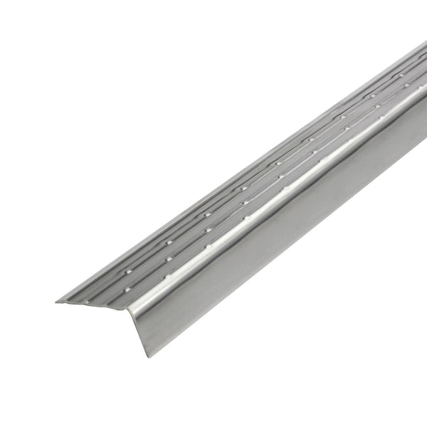 Treppenstufenprofil ungebohrt PROTECT Aluminium natur 17mm 250cm