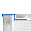 DURAL Profilé pour marches d'escalier DURASTEP SOLID-L Aluminium naturel 9mm 250cm