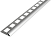 Viertelkreisprofil RONDI RO Aluminium eloxiert silber 10mm 300cm