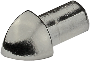 Außenecke RONDI RO Metalldruckguss natur 8mm