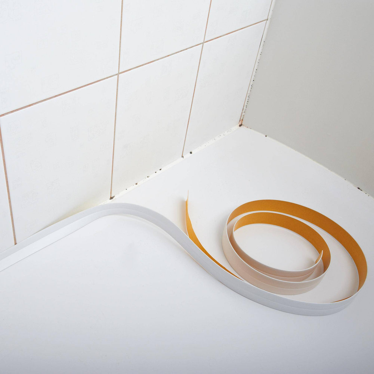 Sanitärprofil SANISTRIP PVC weiß 10mm 350cm
