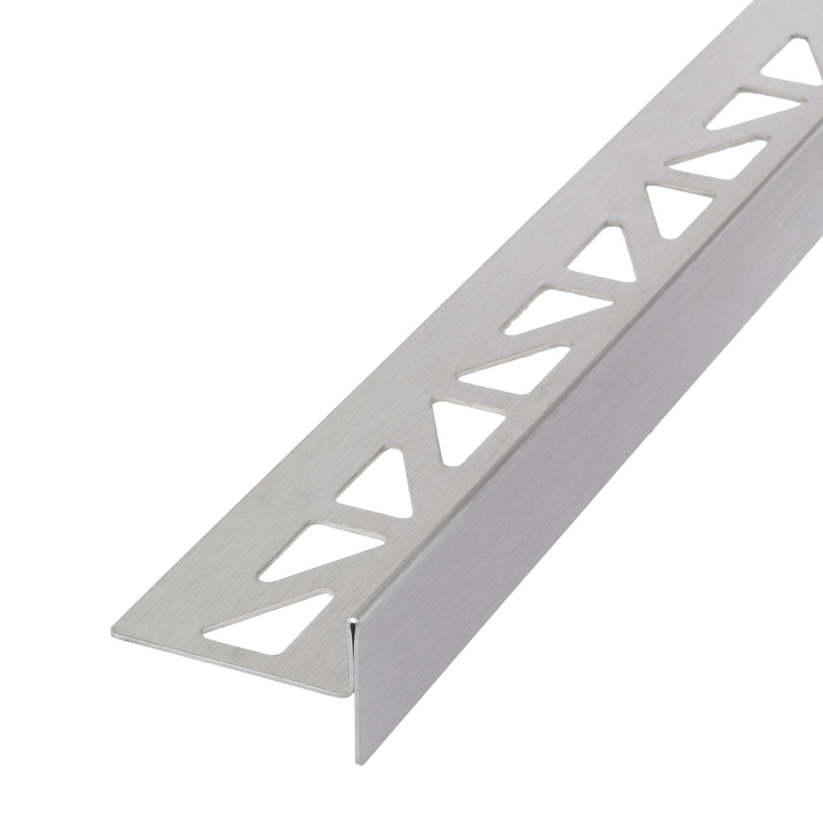 Cale de pente DURAL pour recevoir le verre à droite SHOWER-GK GLAS FLOOR acier inoxydable (V2A/304) brossé 19mm 148cm
