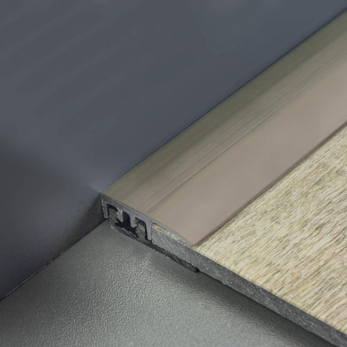 Profilé de finition DURAL SNAP LVT BORDER Aluminium anodisé titane 5-7mmmm 100cm
