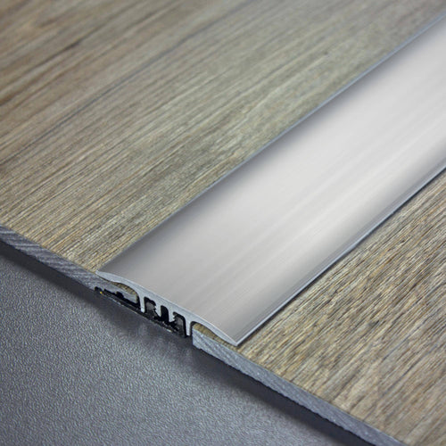 Übergangsprofil SNAP LVT EXPANSION Aluminium eloxiert silber 5-7mmmm 100cm
