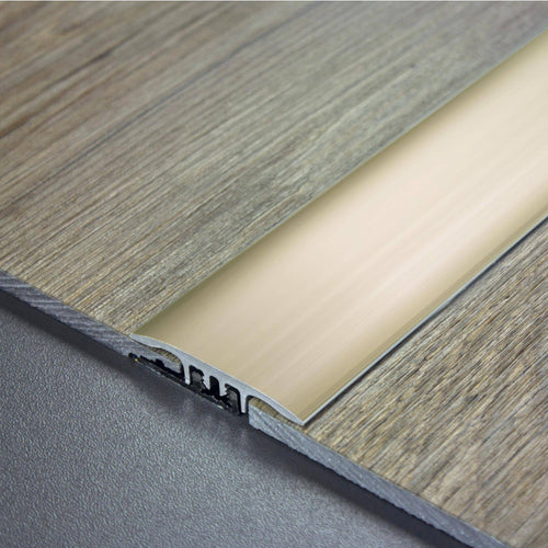 Übergangsprofil SNAP LVT EXPANSION Aluminium eloxiert titan 5-7mmmm 270cm