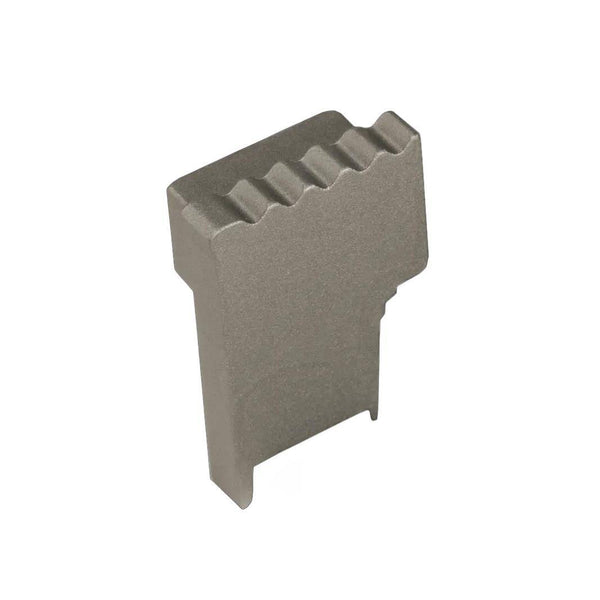 Endkappe Endkappe rechts SQUARESTEP LED Aluminium eloxiert titan 11mm