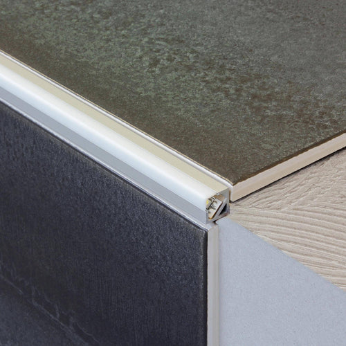 LED-Profil Abdeckung SQUARELINE LED weiß 250cm