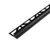 LED-Basisprofil SQUARELINE LED Aluminium pulverbeschichtet schwarz matt 9mm 250cm